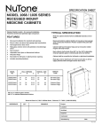NuTone 1068 / 1035 User's Manual