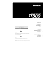 Numark Industries TT500 User's Manual