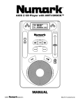 Numark Industries AXIS 9 User's Manual