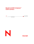 Novell Automobile Parts 5250 User's Manual