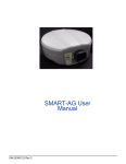 Novatel GNSS Receiver and Antenna SMART-AG User's Manual