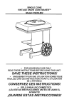 Nostalgia Electrics Vintage SCM-802 User's Manual