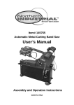 Northern Industrial Tools Item# 145765 User's Manual