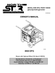 North Star 6500 DPG User's Manual