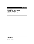 Nortel Networks Welding System 411-2021-111 User's Manual