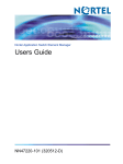 Nortel Networks NN47220-101 User's Manual