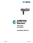 Nortec Industries Airfog Series User's Manual