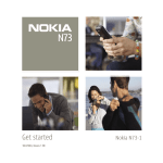 Nokia NSERIES N73 User's Manual