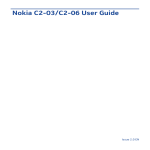Nokia C2-06 User's Manual