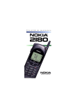 Nokia 2180 User's Manual