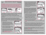 Nissan INTEGRATED HOMELINK TRANSCEIVER User's Manual