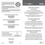 Nintendo 3DS Operation Manual