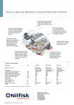 Nilfisk-ALTO SR 1900 LPG User's Manual