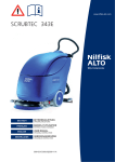 Nilfisk-ALTO SCRUBTEC 343E User's Manual
