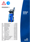 Nilfisk-ALTO POSEIDON 3 User's Manual