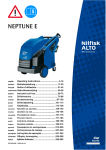 Nilfisk-ALTO NEPTUNE E User's Manual