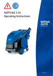 Nilfisk-ALTO NEPTUNE 5 FA User's Manual