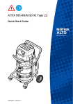 Nilfisk-ALTO ATTIX 995-0H User's Manual
