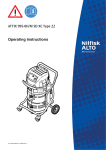 Nilfisk-ALTO 995-0H/M User's Manual