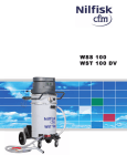 Nilfisk-Advance America CFM WSS 100 User's Manual