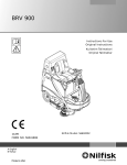 Nilfisk-Advance America BRV 900 User's Manual