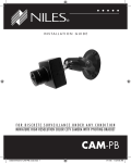 Niles Audio NILES CAM-PB User's Manual