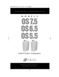 Niles Audio Speaker OS6.5 User's Manual