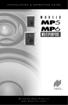 Niles Audio MP6 User's Manual
