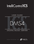 Niles Audio DMS4 User's Manual