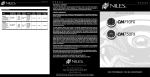 Niles Audio CM710FX User's Manual