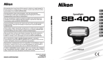 Nikon SB-400 User's Manual
