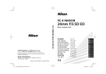 Nikon PC-E User's Manual