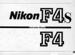 Nikon F4 User's Manual