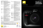Nikon D2Xs User's Manual