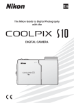 Nikon Coolpix COOLPIXS10 User's Manual