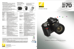 Nikon CF D70 User's Manual
