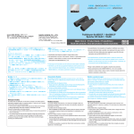 Nikon 10x36DCF User's Manual