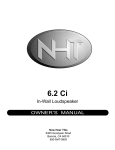 NHT 6.2 Ci User's Manual