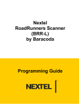 Nextel comm BRR-L User's Manual