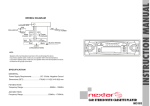 Nextar NCS102 User's Manual