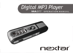 Nextar ma977 User's Manual