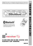 Nextar Car Stereo System N CU 160 User's Manual