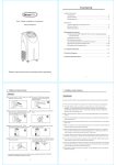 NewAir ACP-1300H User's Manual