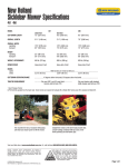 New Holland 451 User's Manual