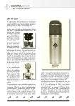 Neumann.Berlin U 47 User's Manual