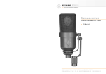 Neumann.Berlin TLM 170 R User's Manual