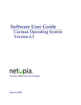 Netopia 6.3 User's Manual