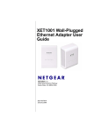 Netgear XET1001 User's Manual