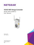 Netgear WN3100RPv2 User Guide