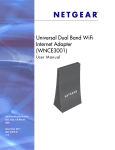 Netgear WNCE3001-100NAS User's Manual